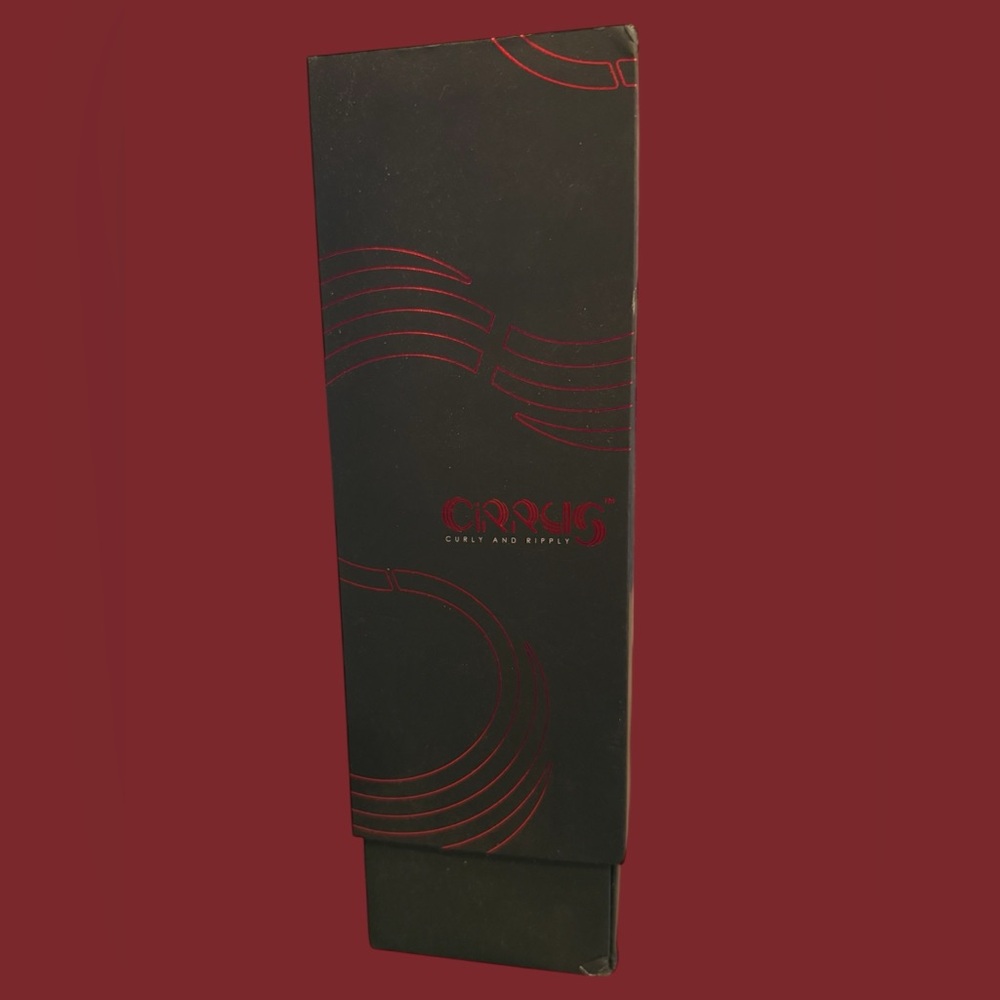 Cirrus heatless hair styling tool volume texture waves portable right handed new
